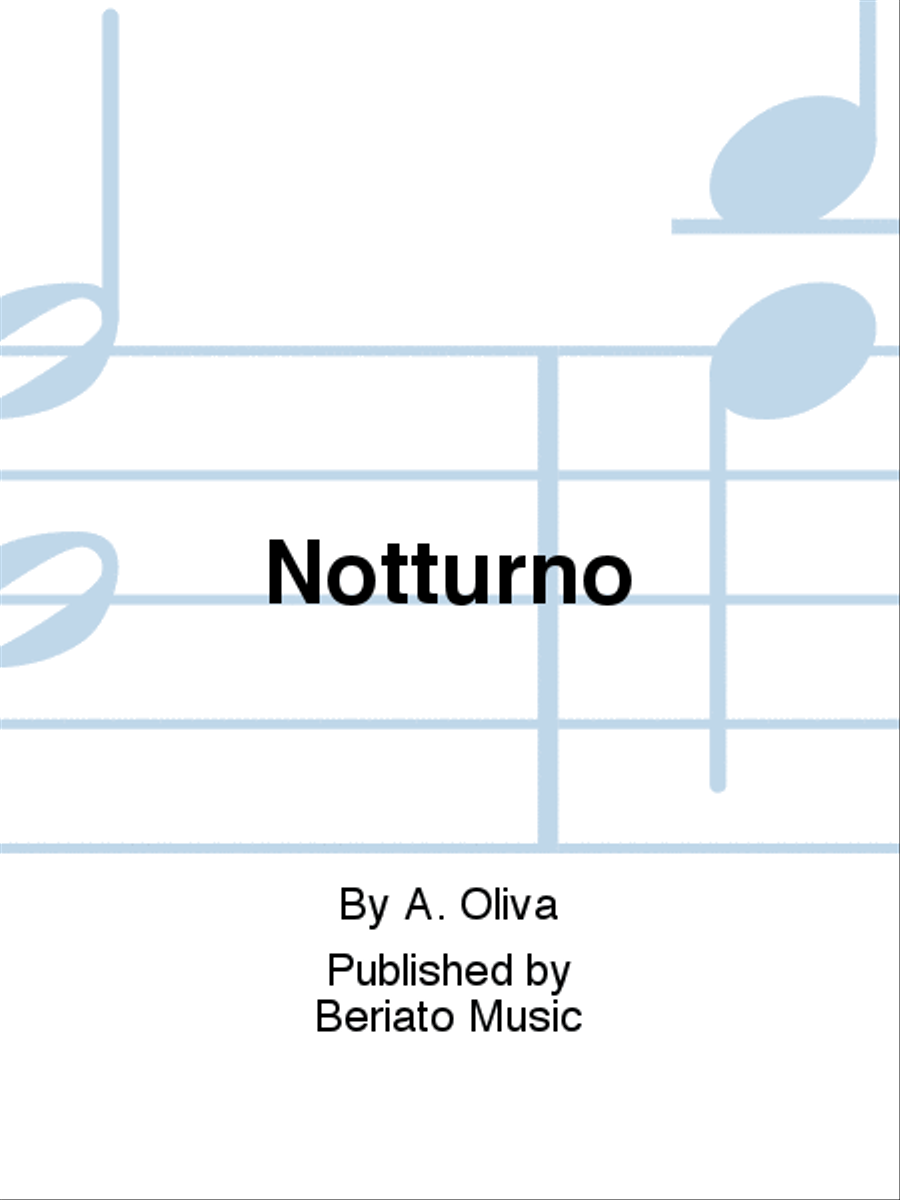 Notturno Notturno Piano Accompaniment scores gallery preview page 1