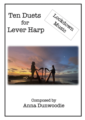 Book cover for Ten Duets for Lever Harp
