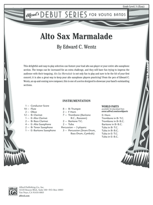 Alto Sax Marmalade: Score