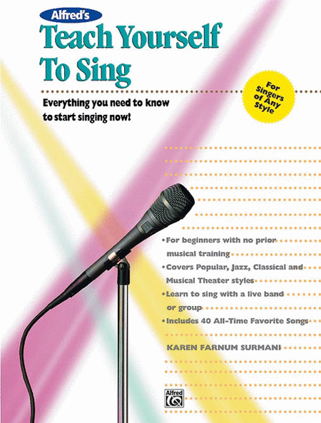 Teach Yourself To Sing - Book/CD image number null