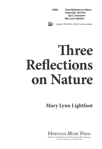 Three Reflections on Nature