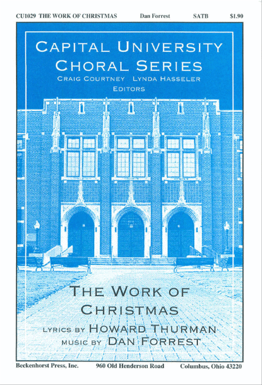 The Work of Christmas - SATB 4-Part scores gallery preview page 1