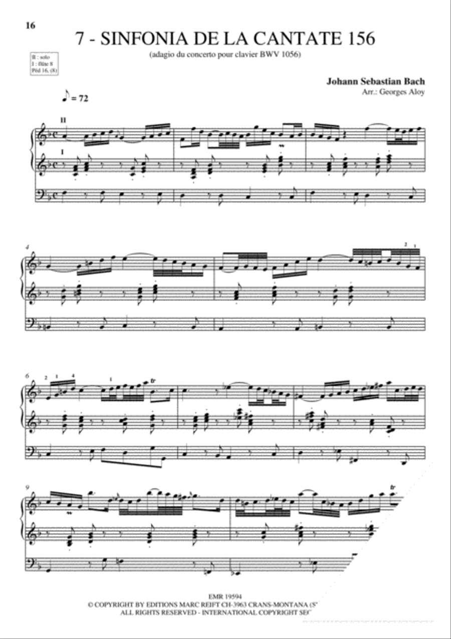 24 Pieces celebres Volume 1 Organ scores gallery preview page 10