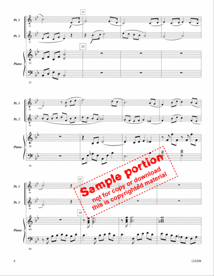 In The Sweet By and By Woodwind Duet scores gallery preview page 3