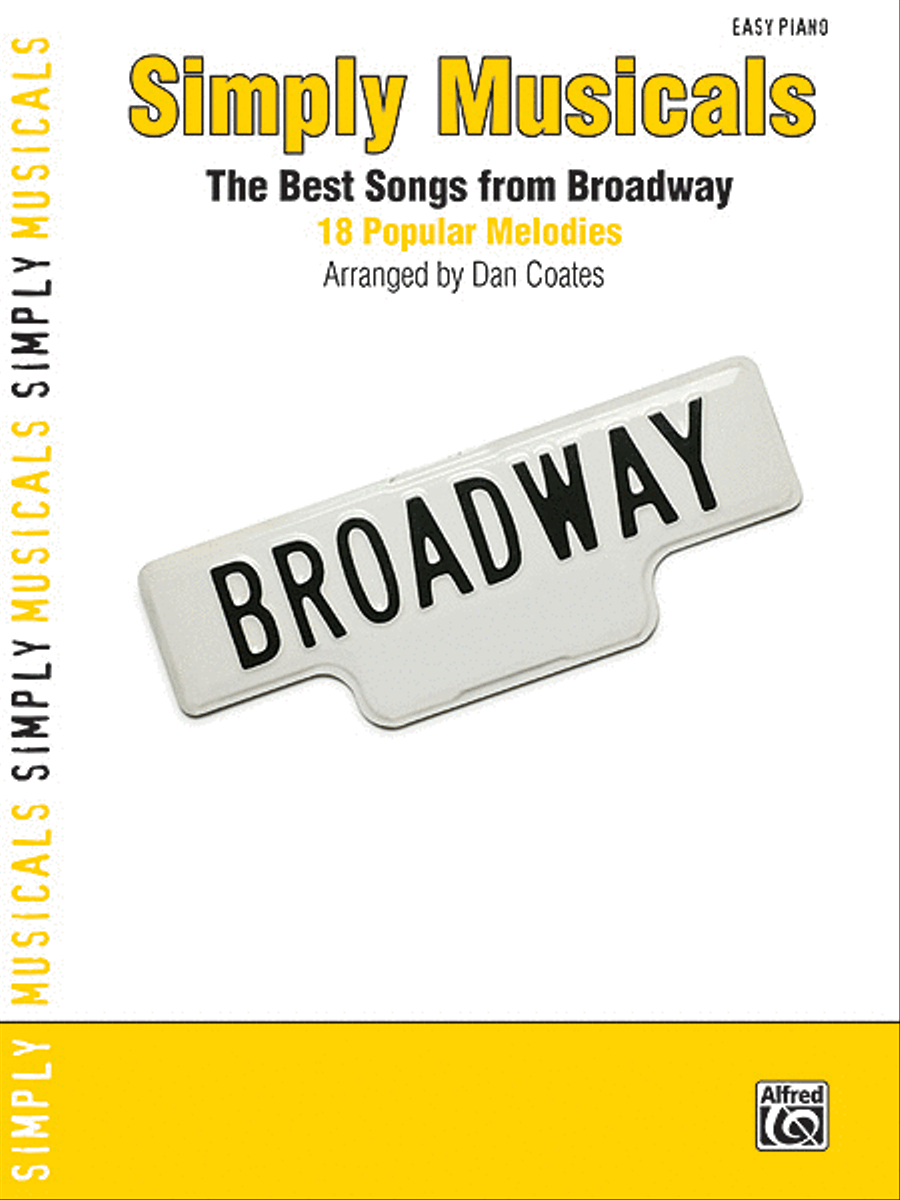 Simply Musicals Easy Piano scores gallery preview page 1