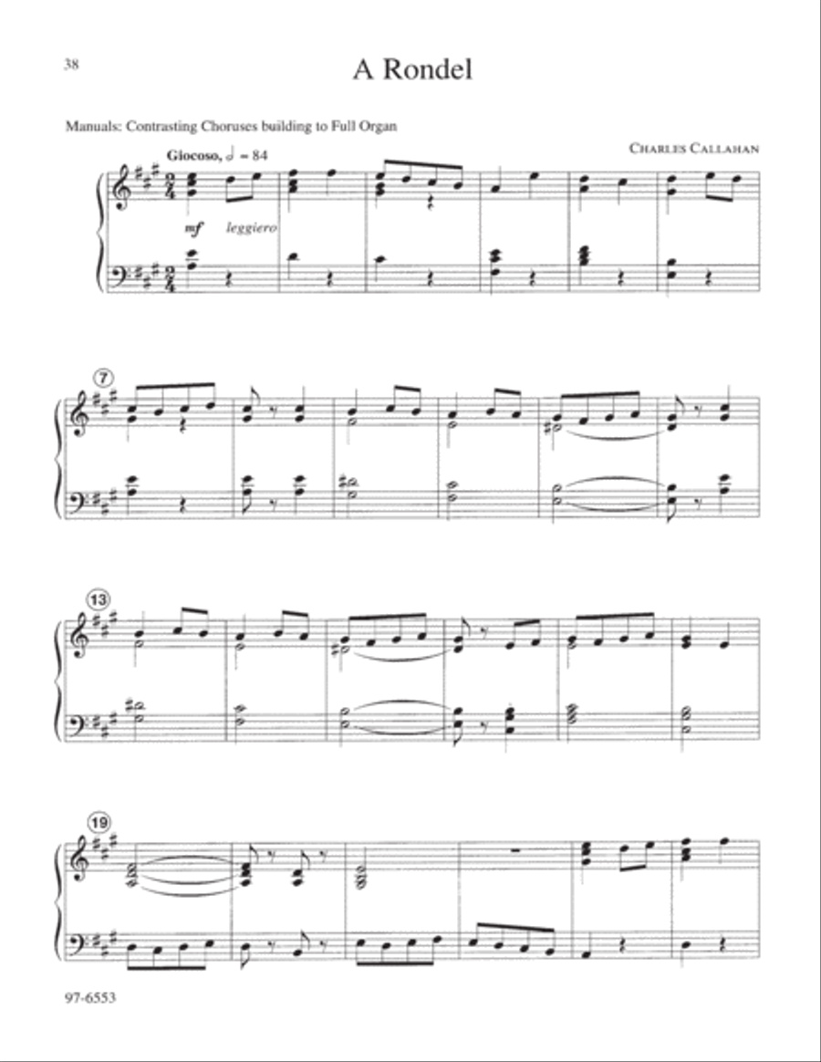 Preludes and Postludes for Manuals, Vol. 1 Organ scores gallery preview page 13