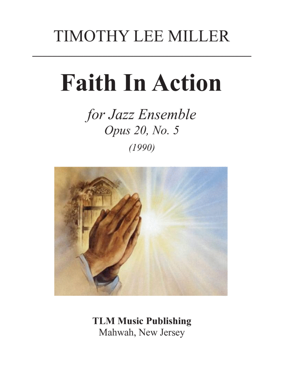 Faith In Action Jazz Ensemble scores gallery preview page 1