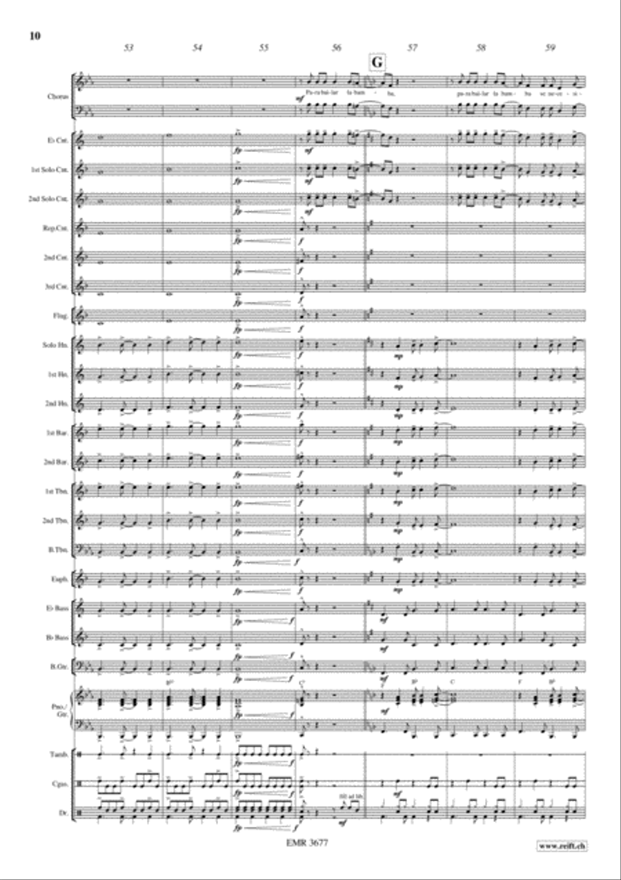 La Bamba 4-Part scores gallery preview page 11