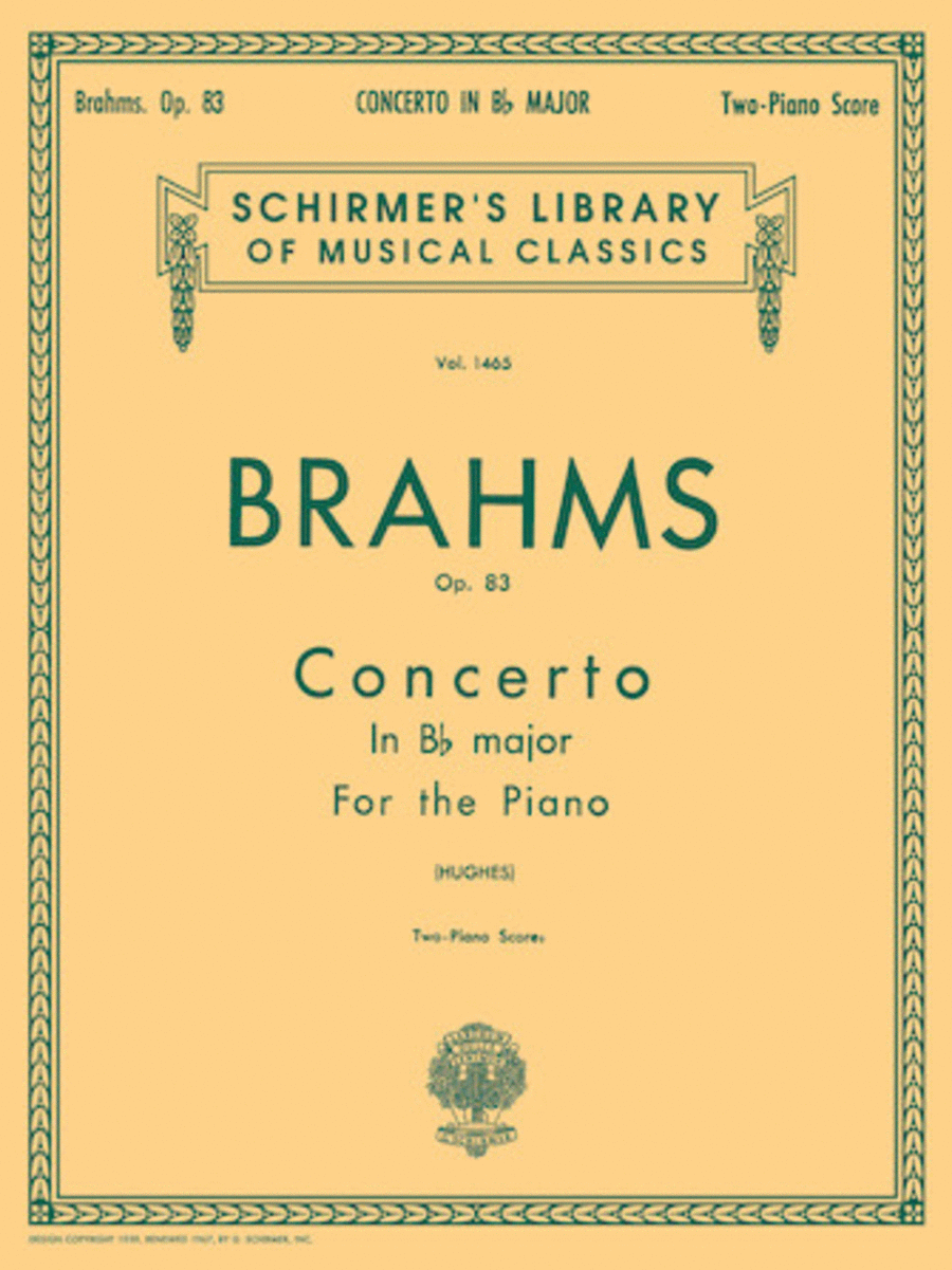 Concerto No. 2 in Bb, Op. 83