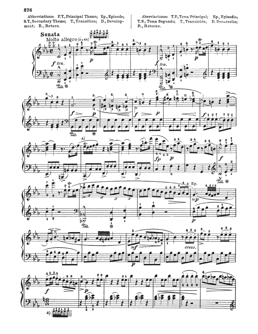 Sonata In C Minor, K. 457 Piano Solo scores gallery preview page 1