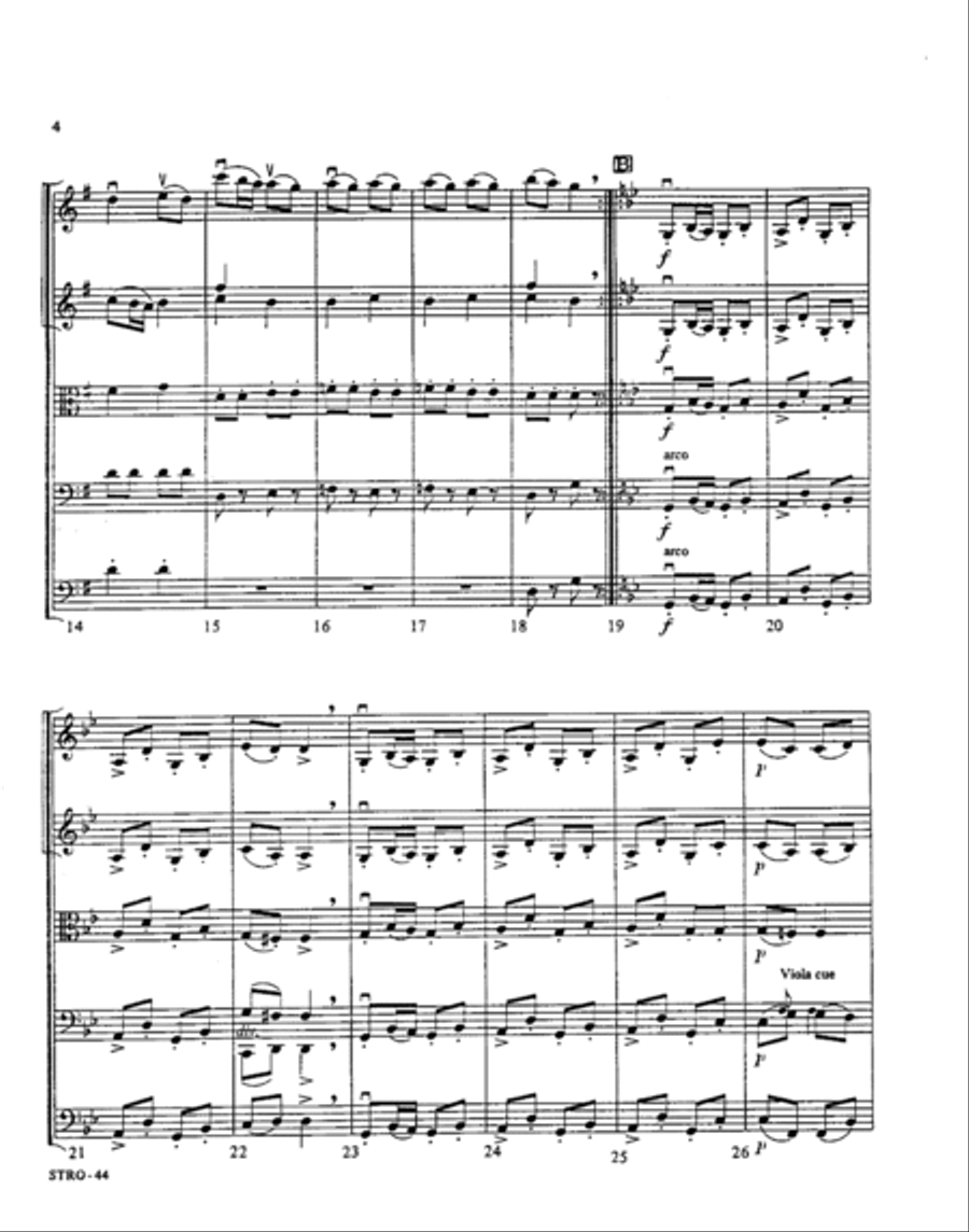 Rosamunde Ballet Music No. I Orchestra scores gallery preview page 3