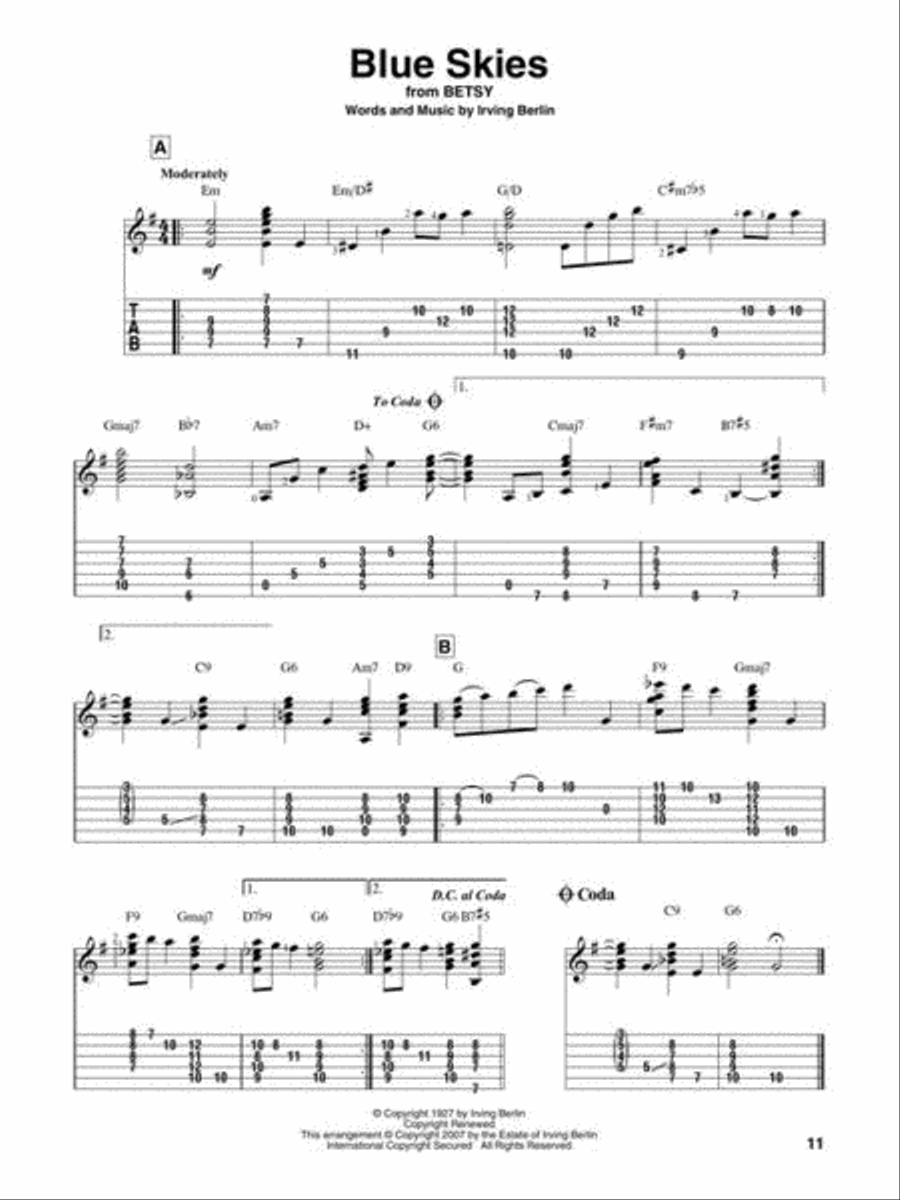 First 50 Songs You Should Play on Solo Guitar Electric Guitar scores gallery preview page 8