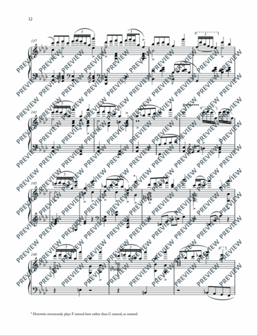 The Stars and Stripes Forever Piano Solo scores gallery preview page 13