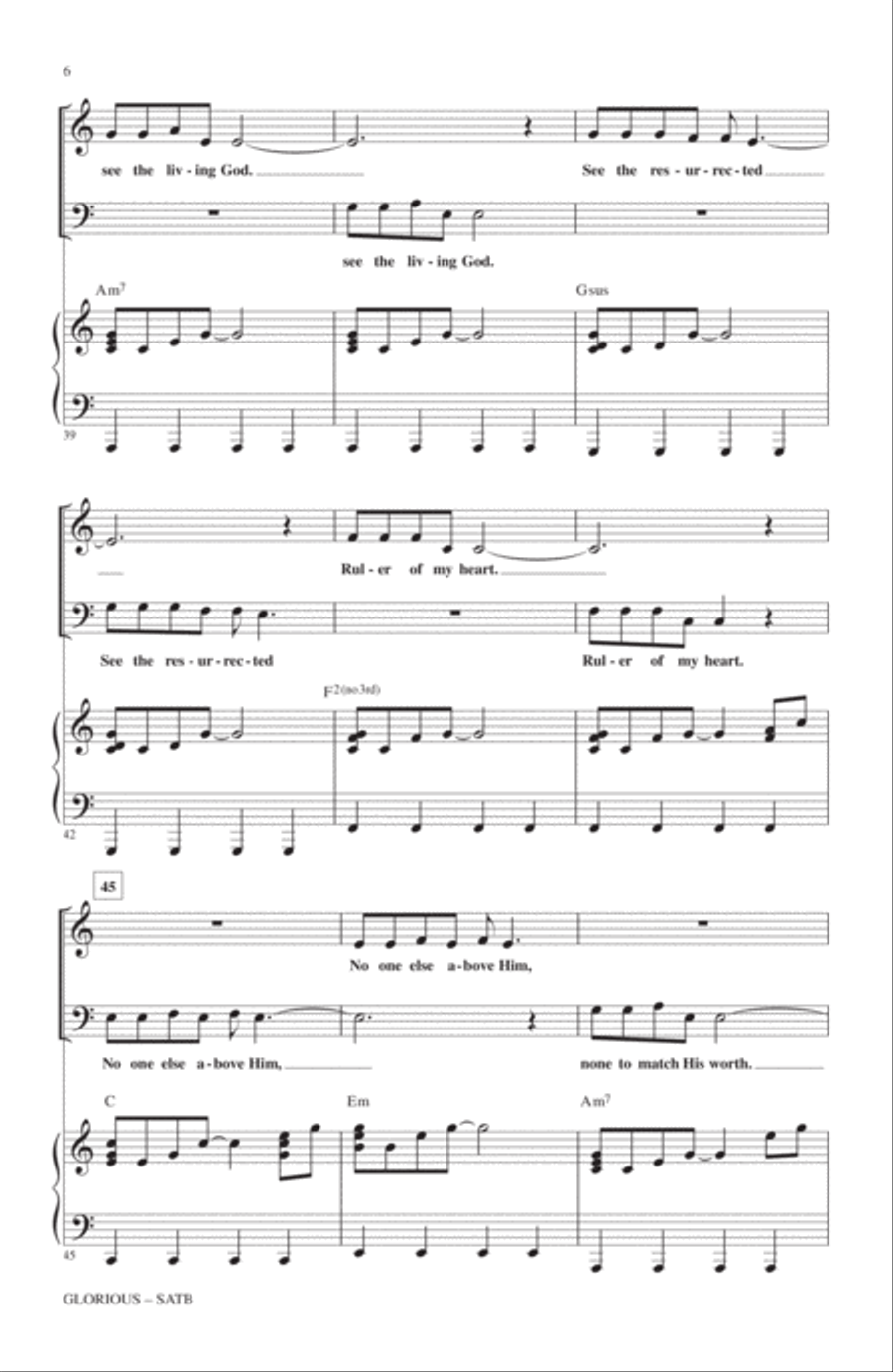 Glorious 4-Part scores gallery preview page 5