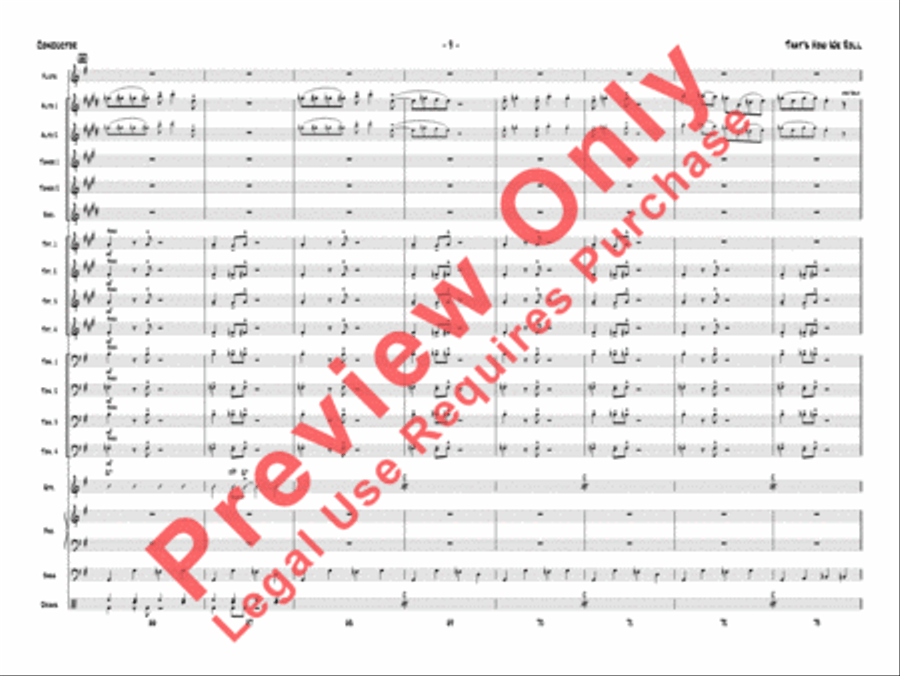 That's How We Roll Jazz Ensemble scores gallery preview page 12