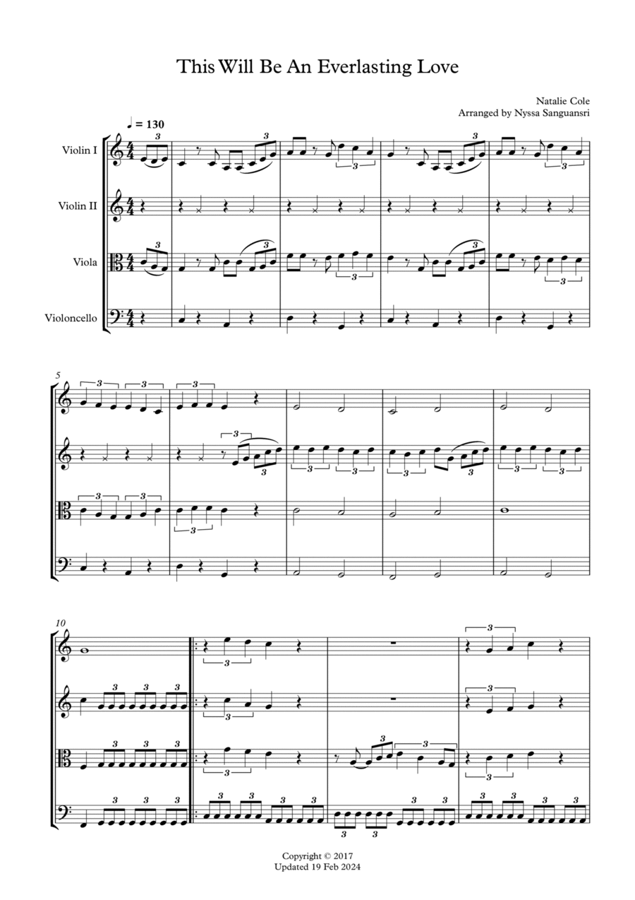 Everlasting String Quartet scores gallery preview page 1