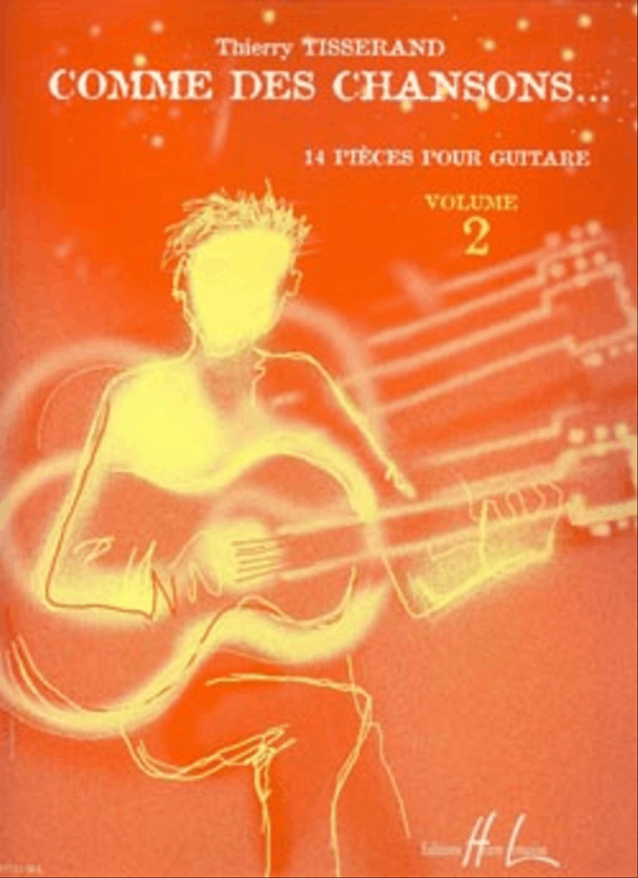 Comme des chansons - Volume 2 Acoustic Guitar scores gallery preview page 1