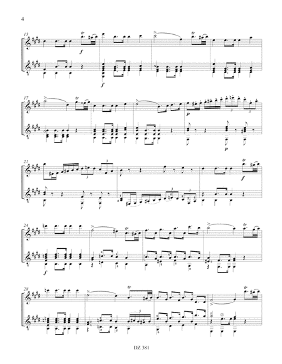 La Gazza Ladra La Gazza Ladra Flute scores gallery preview page 4