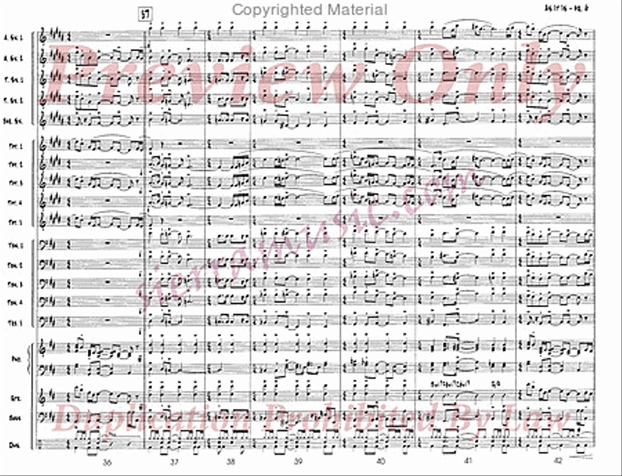 As It Is As It Is Jazz Ensemble scores gallery preview page 7
