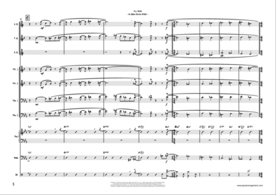 On Green Dolphin Street On Green Dolphin Street Jazz Ensemble scores gallery preview page 5