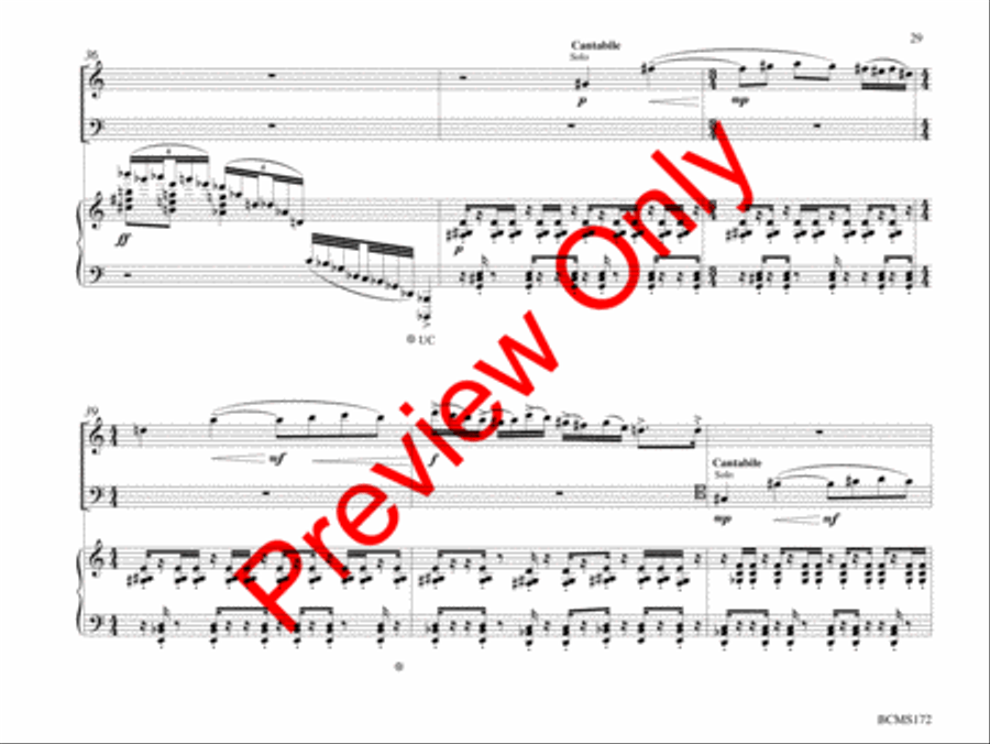 Journey Toward the Eternal Flame Bassoon scores gallery preview page 30