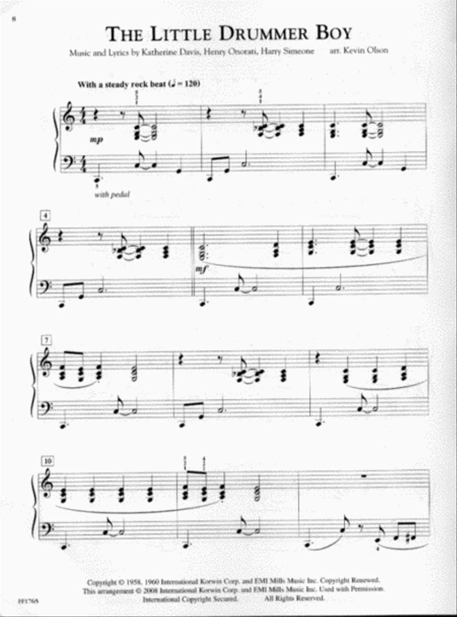 In Recital with Popular Christmas Music, Book 5 Piano Method scores gallery preview page 3