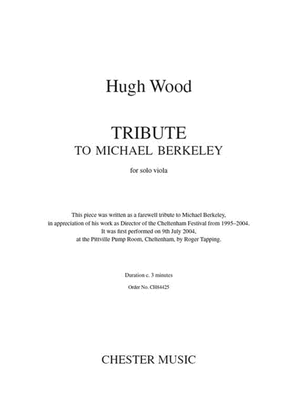 Book cover for Tribute to Michael Berkeley