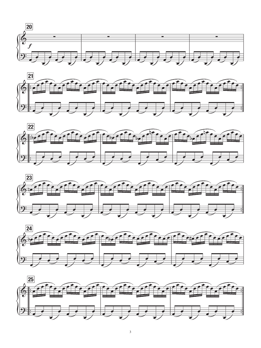Etude No. 12 Piano Method scores gallery preview page 3