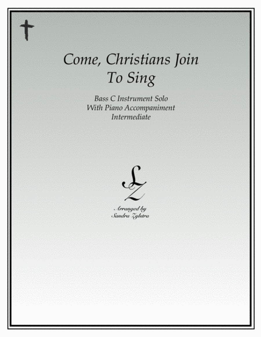 Come, Christians Join To Sing (bass C instrument solo) image number null