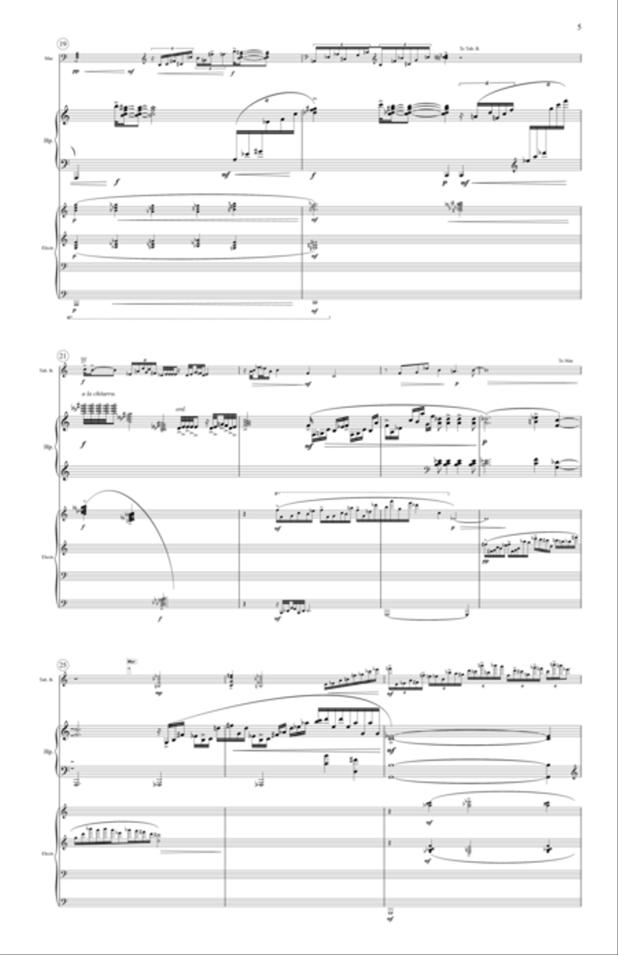 Cenizas y Fuego Cenizas y Fuego Small Ensemble scores gallery preview page 5