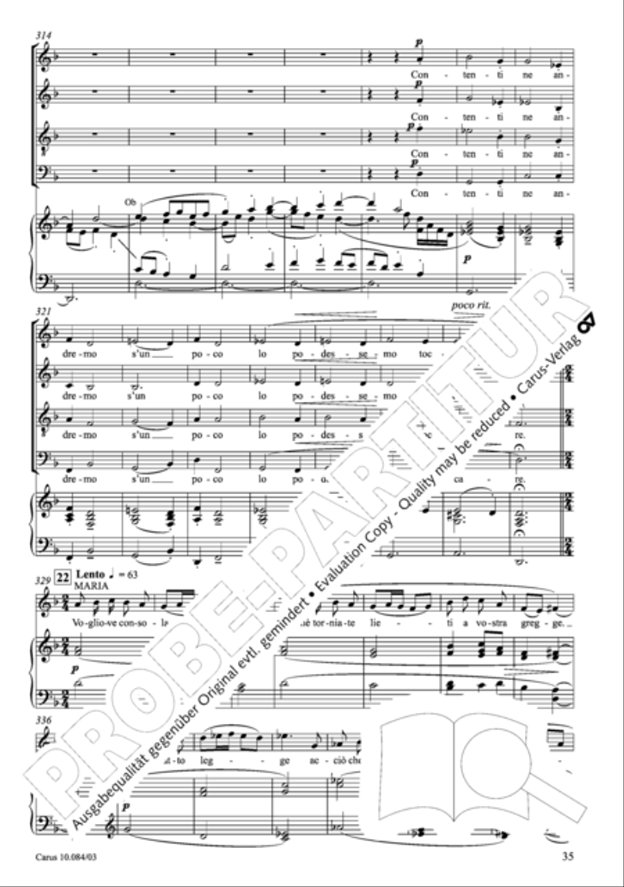 Lauda per la Nativita del Signore Divisi scores gallery preview page 36