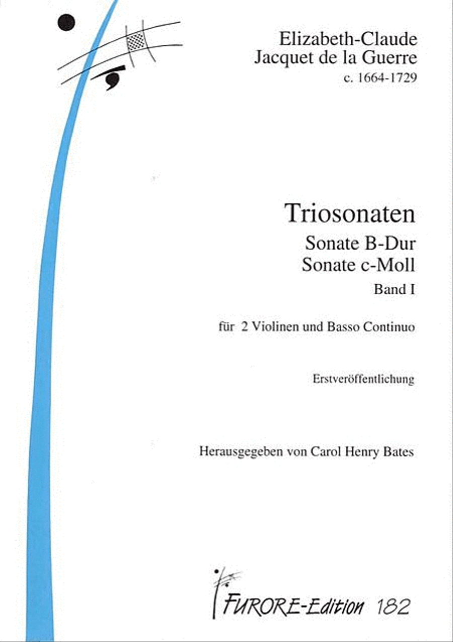 Triosonaten Band 1 Violin scores gallery preview page 1