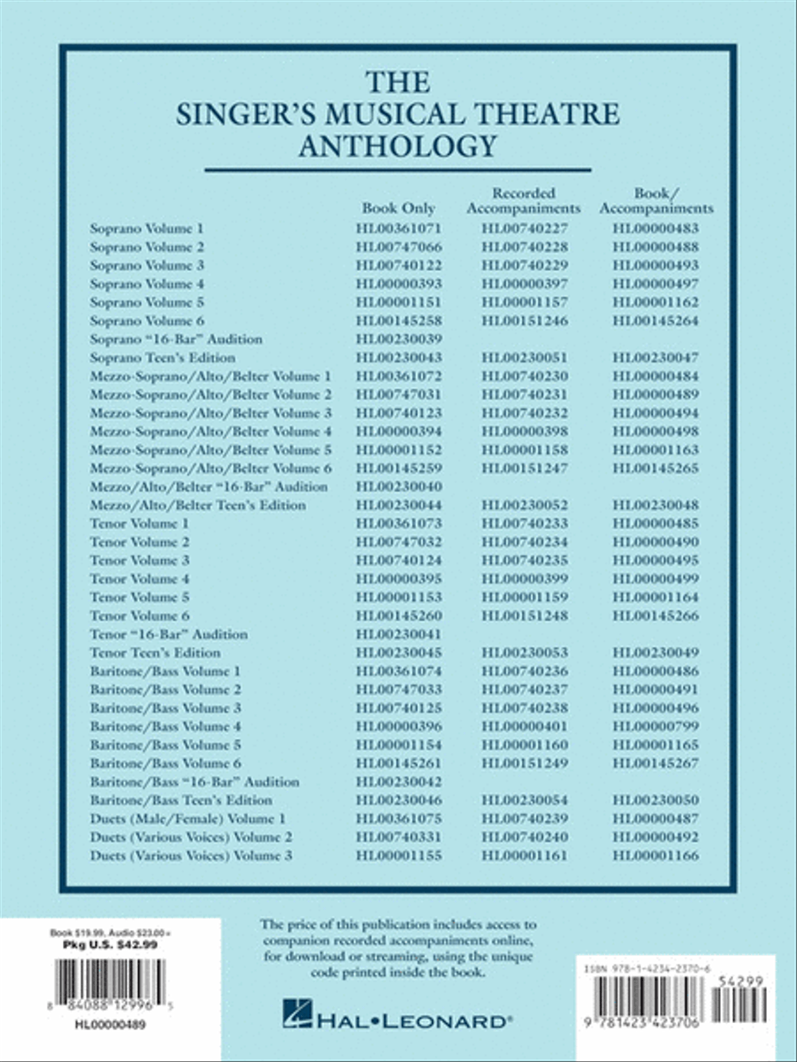 Singer's Musical Theatre Anthology – Volume 2 Mezzo-Soprano Voice scores gallery preview page 10