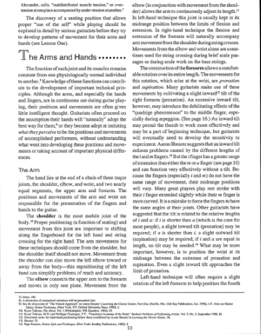 Mastering Guitar Technique: Process and Essence Acoustic Guitar scores gallery preview page 2