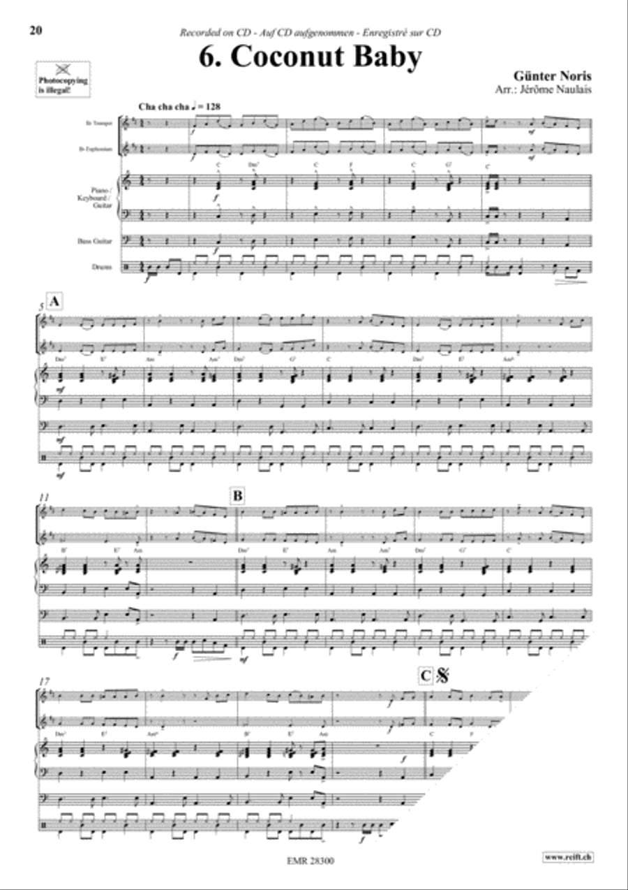 Let's Dance Volume 1 Let's Dance Volume 1 Brass Ensemble scores gallery preview page 8