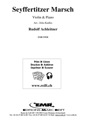 Book cover for Seyffertitzer Marsch