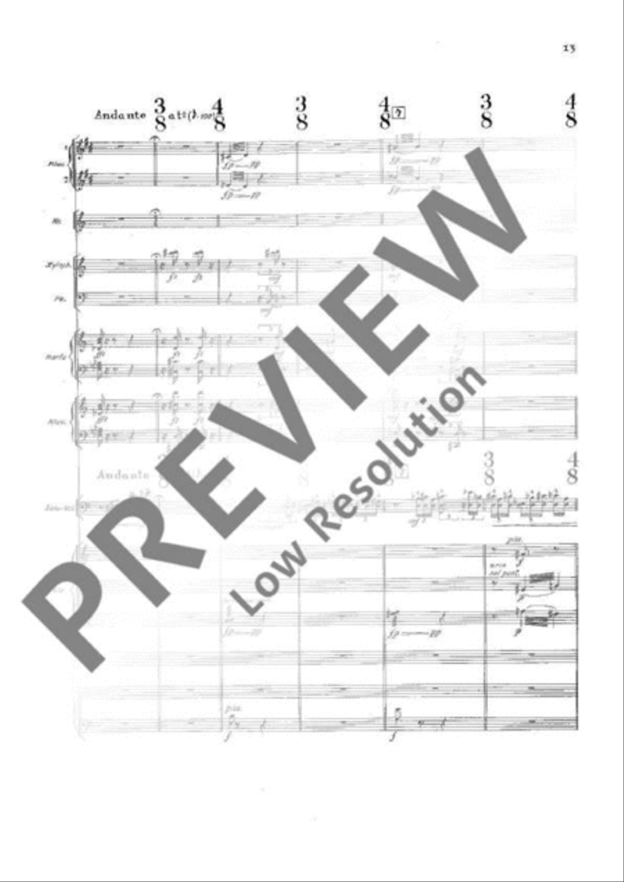 Canto di Speranza Canto di Speranza Chamber Orchestra scores gallery preview page 20
