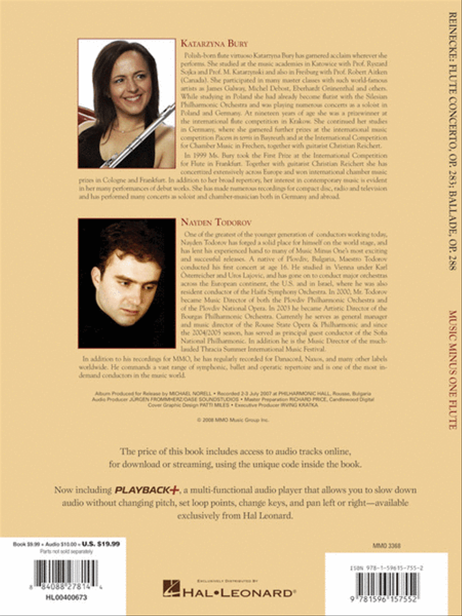 Reinecke – Concerto for Flute & Orchestra & Ballade for Flute & Orchestra Flute scores gallery preview page 5