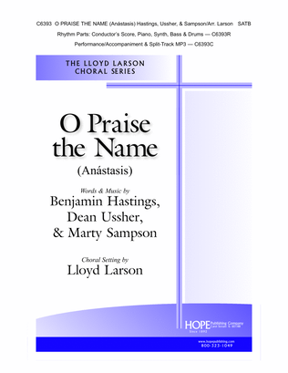 Book cover for O Praise the Name (Anastasis)