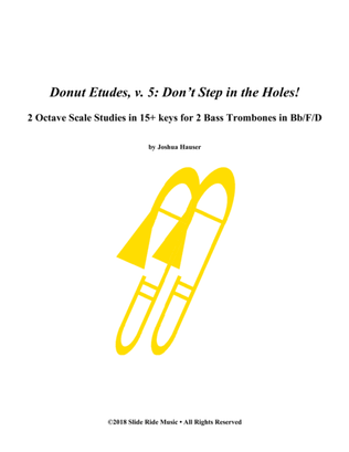 Donut Etudes v5 - Scale Duets for 2 Bass Trombones