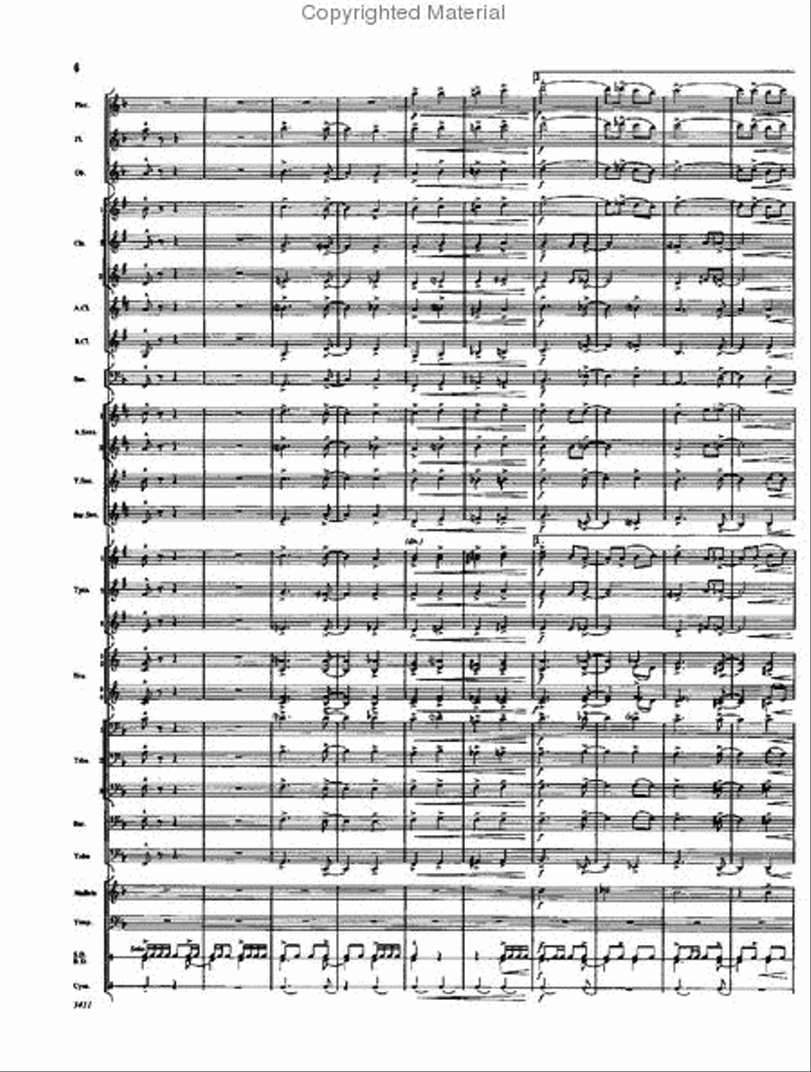 Silvercrest Concert Band scores gallery preview page 5