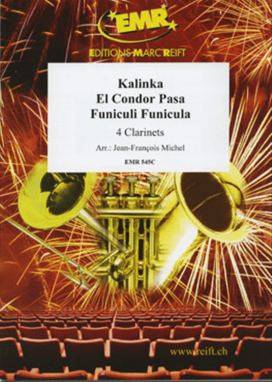 3 Traditionals Clarinet Quartet scores gallery preview page 1