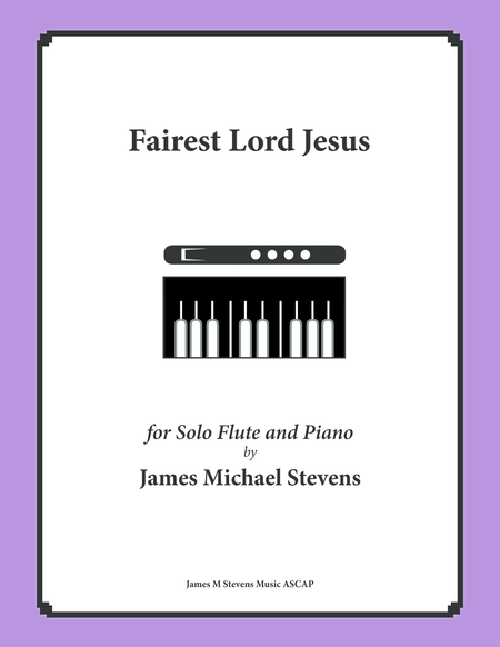 Fairest Lord Jesus (Piano & Flute) image number null
