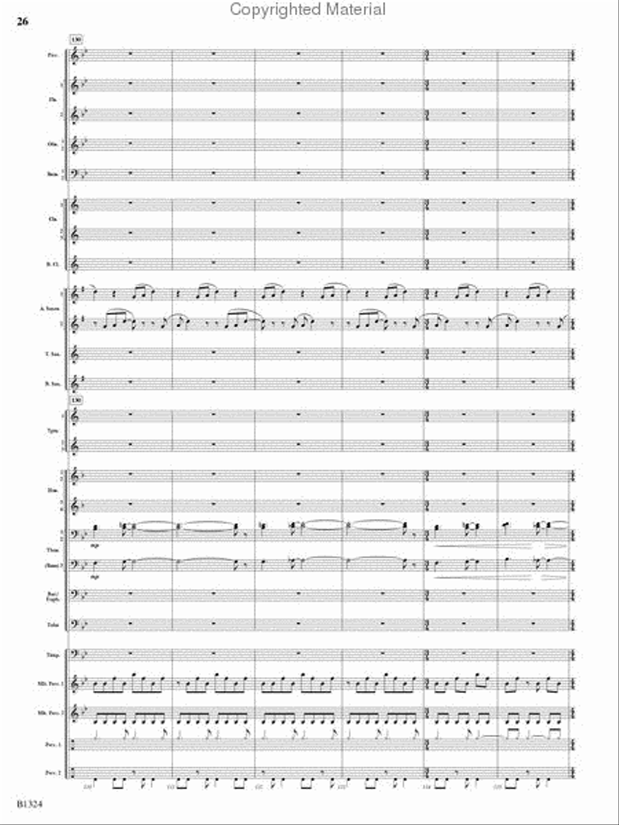 Fusion Concert Band scores gallery preview page 25