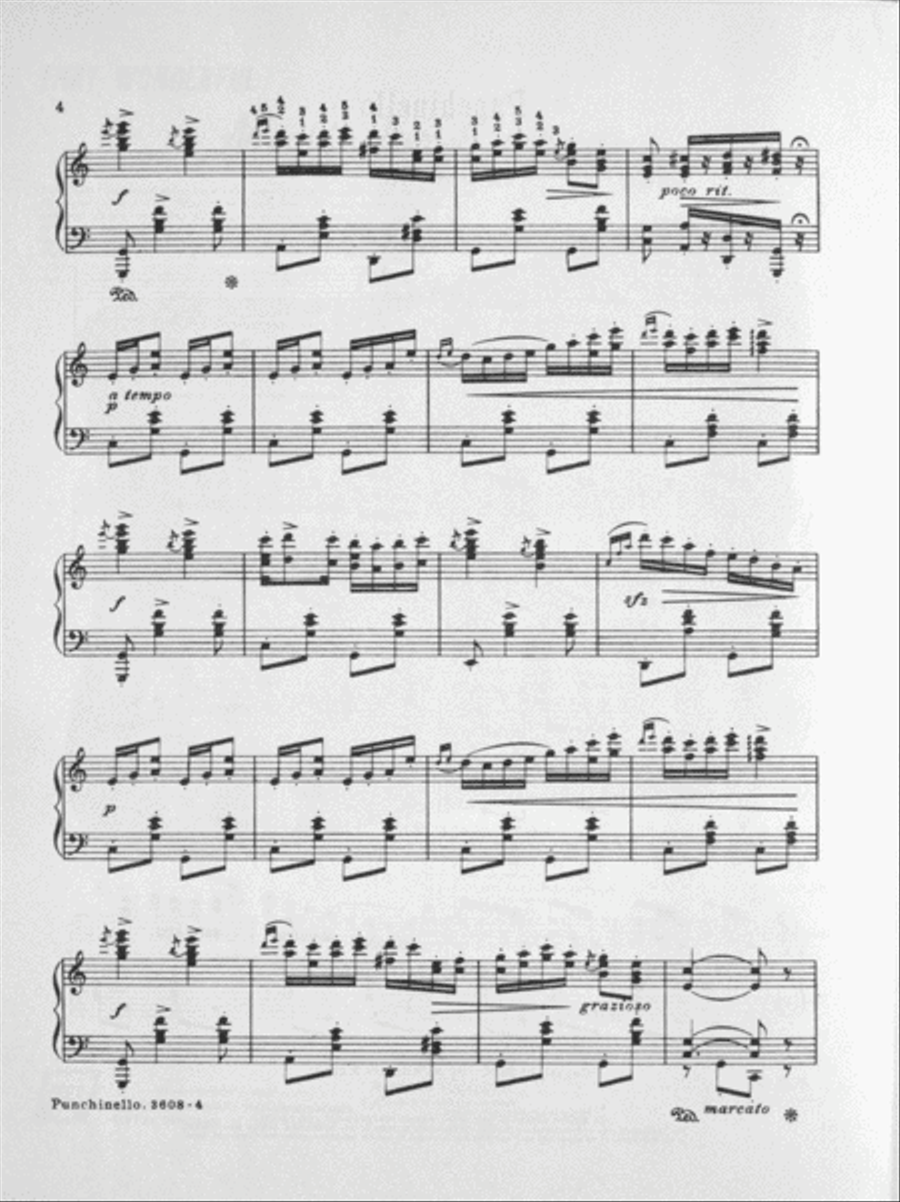 Punchinello Piano Solo scores gallery preview page 3