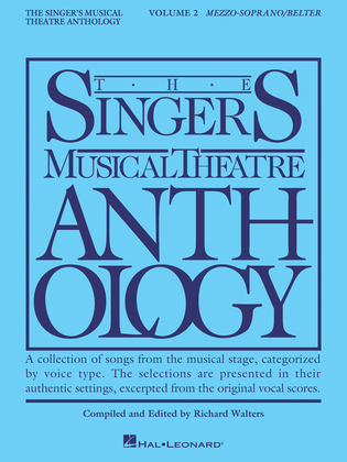 Book cover for The Singer's Musical Theatre Anthology – Volume 2, Revised