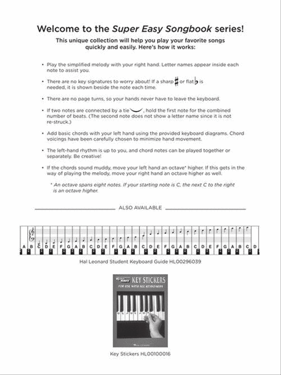 The Lion King – Super Easy Songbook Easy Piano scores gallery preview page 5