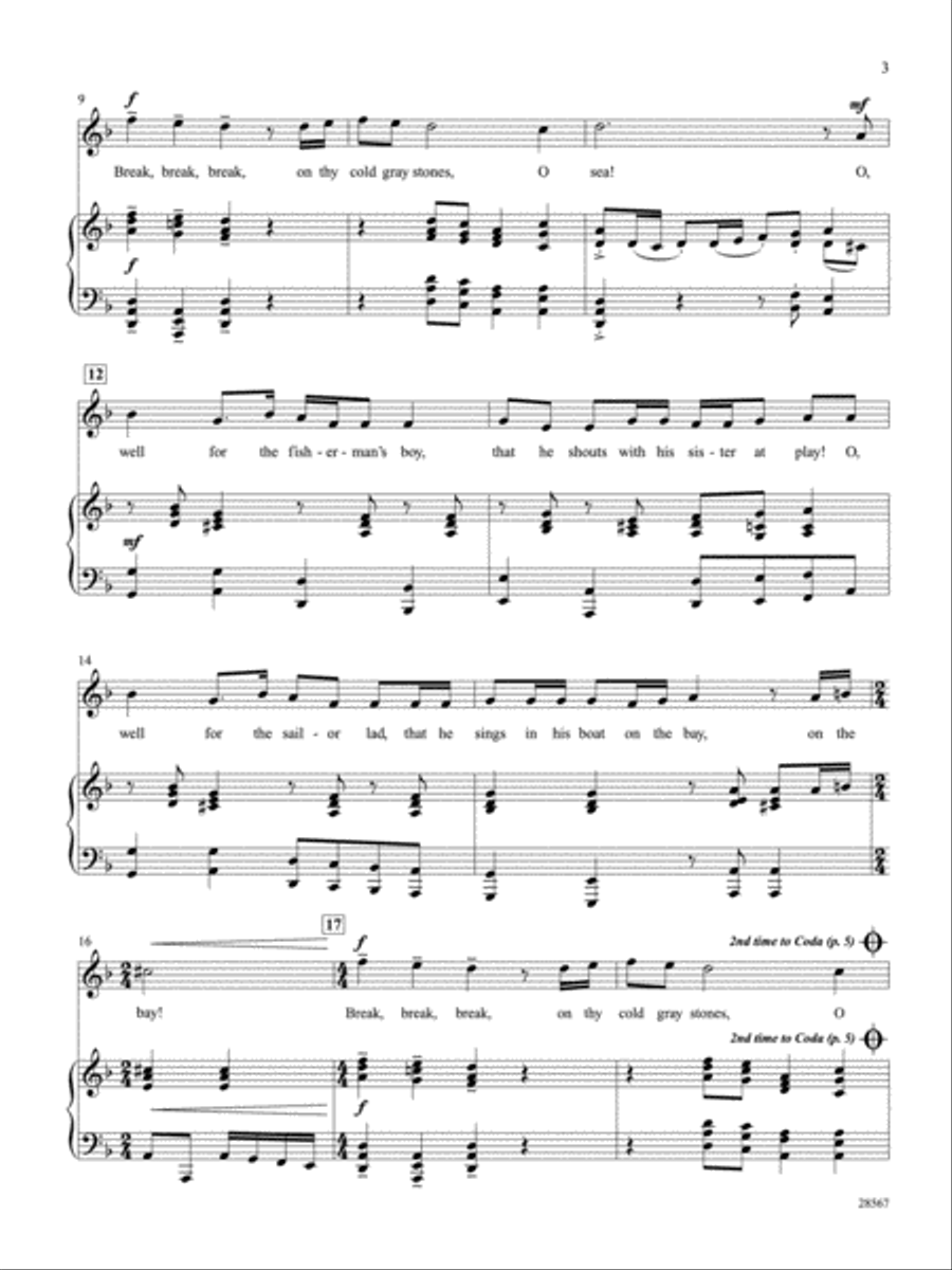 Sing Me a Song Voice scores gallery preview page 7