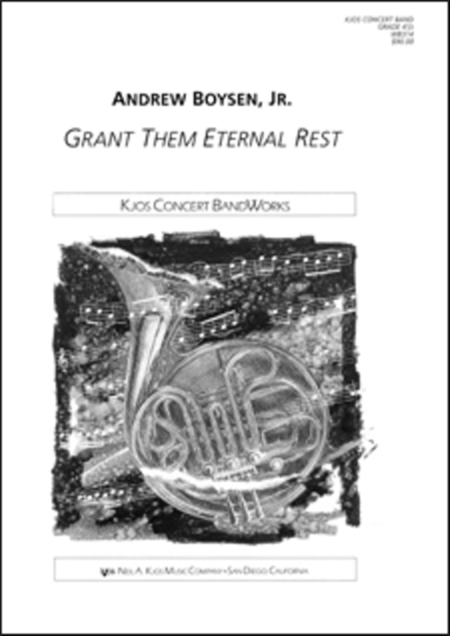 Grant Them Eternal Rest-Score Concert Band scores gallery preview page 1