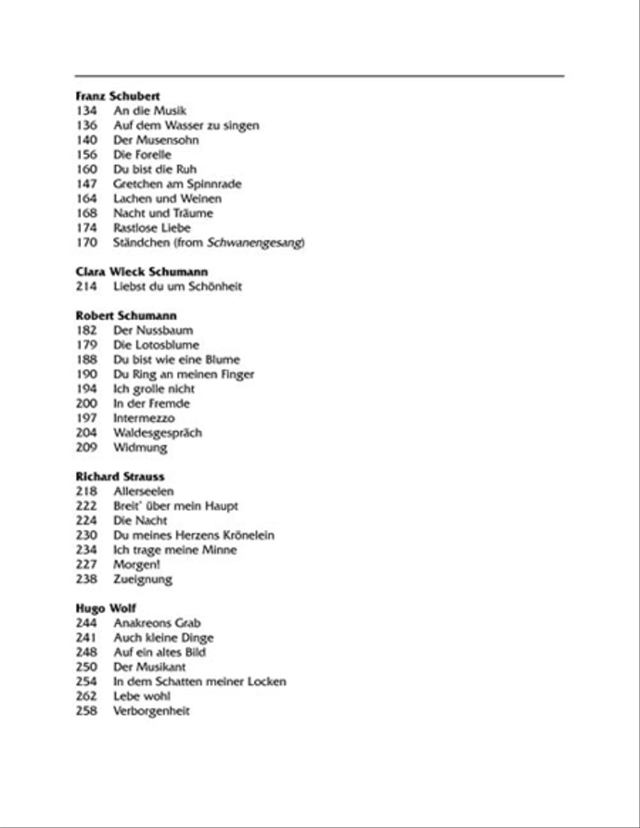 The Lieder Anthology High Voice scores gallery preview page 4